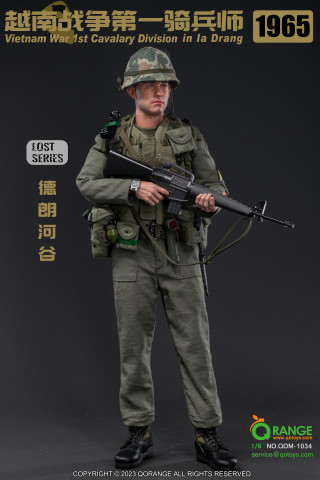  QORANGE QOTOYS QOM-1034 1/6比例 越南战争第1骑兵师于德浪河谷1965