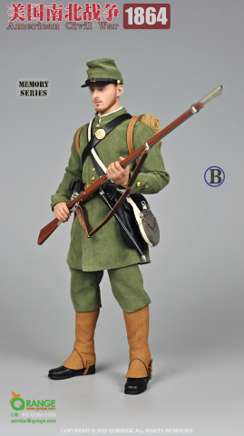 QORANGE QOTOYS QOM-1056 1/6比例 美国南北战争1864 B款 
