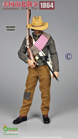 QORANGE QOTOYS QOM-1056 1/6比例 美国南北战争1864 C款